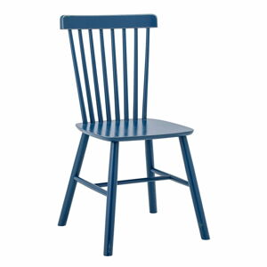 Modré jedálenské stoličky v súprave 2 ks z kaučukového dreva Mill – Bloomingville