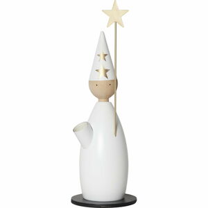 Biela svetelná dekorácia s vianočným motívom ø 12 cm Lucia Classic – Star Trading