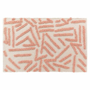 Ružovo-krémový prateľný koberec 60x90 cm Athena – douceur d'intérieur