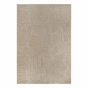 Krémovobiely vonkajší koberec 80x150 cm – Elle Decoration