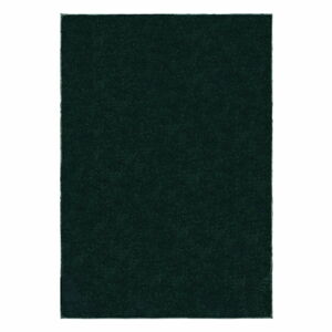 Tmavozelený koberec z recyklovaných vlákien 80x150 cm Sheen – Flair Rugs