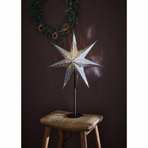 V striebornej farbe vianočná svetelná dekorácia ø 45 cm Glitter – Markslöjd