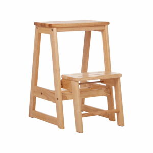 V prírodnej farbe stolička z kaučukového dreva Tropical Hevea – Premier Housewares