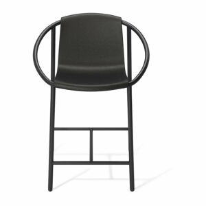 Čierna plastová barová stolička 90 cm Ringo – Umbra