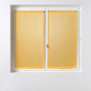 Žlté záclony v súprave 2 ks 60x120 cm Sandra – douceur d'intérieur