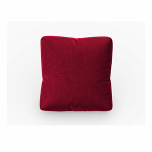 Červený zamatový vankúš k modulárnej pohovke Rome Velvet - Cosmopolitan Design