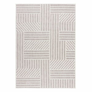 Béžový vonkajší koberec Flair Rugs Blocks, 160 x 230 cm