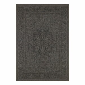 Čierno-béžový vonkajší koberec NORTHRUGS Anjara, 200 x 290 cm