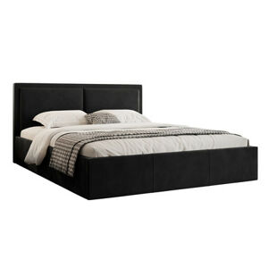 Čalouněná postel Soave II rozměr 160x200 cm Černá