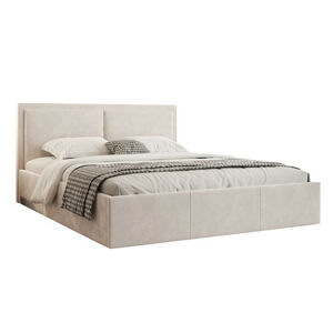 Čalouněná postel Soave II rozměr 120x200 cm Krémová
