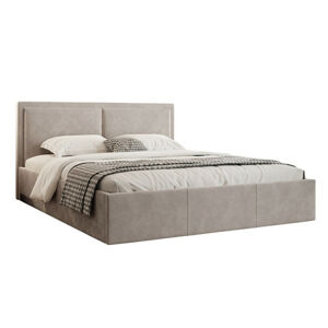 Čalouněná postel Soave II rozměr 160x200 cm Šedá II